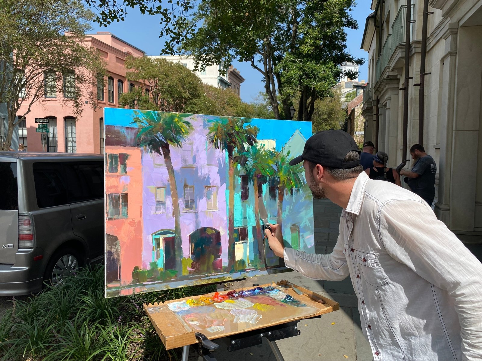 Rainbow Row Colors by Ignat Ignatov at LePrince Galleries