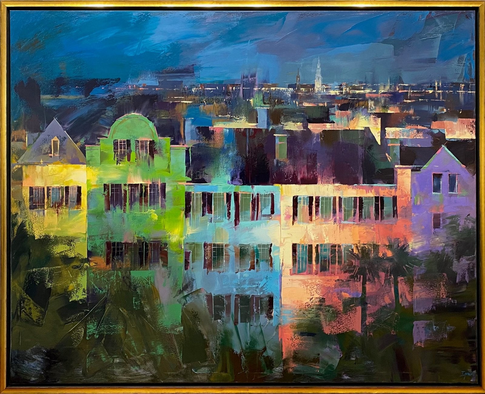 Rooftop Reverie by Ignat Ignatov at LePrince Galleries