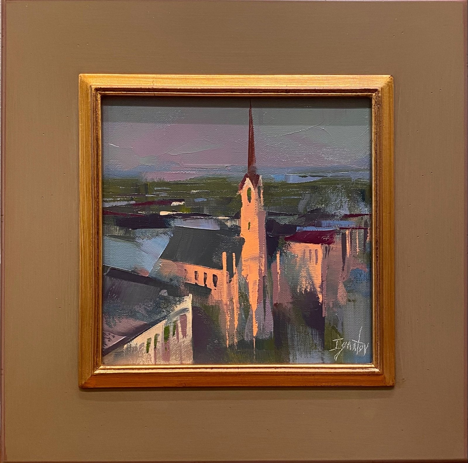 St. Matthew's, study by Ignat Ignatov at LePrince Galleries