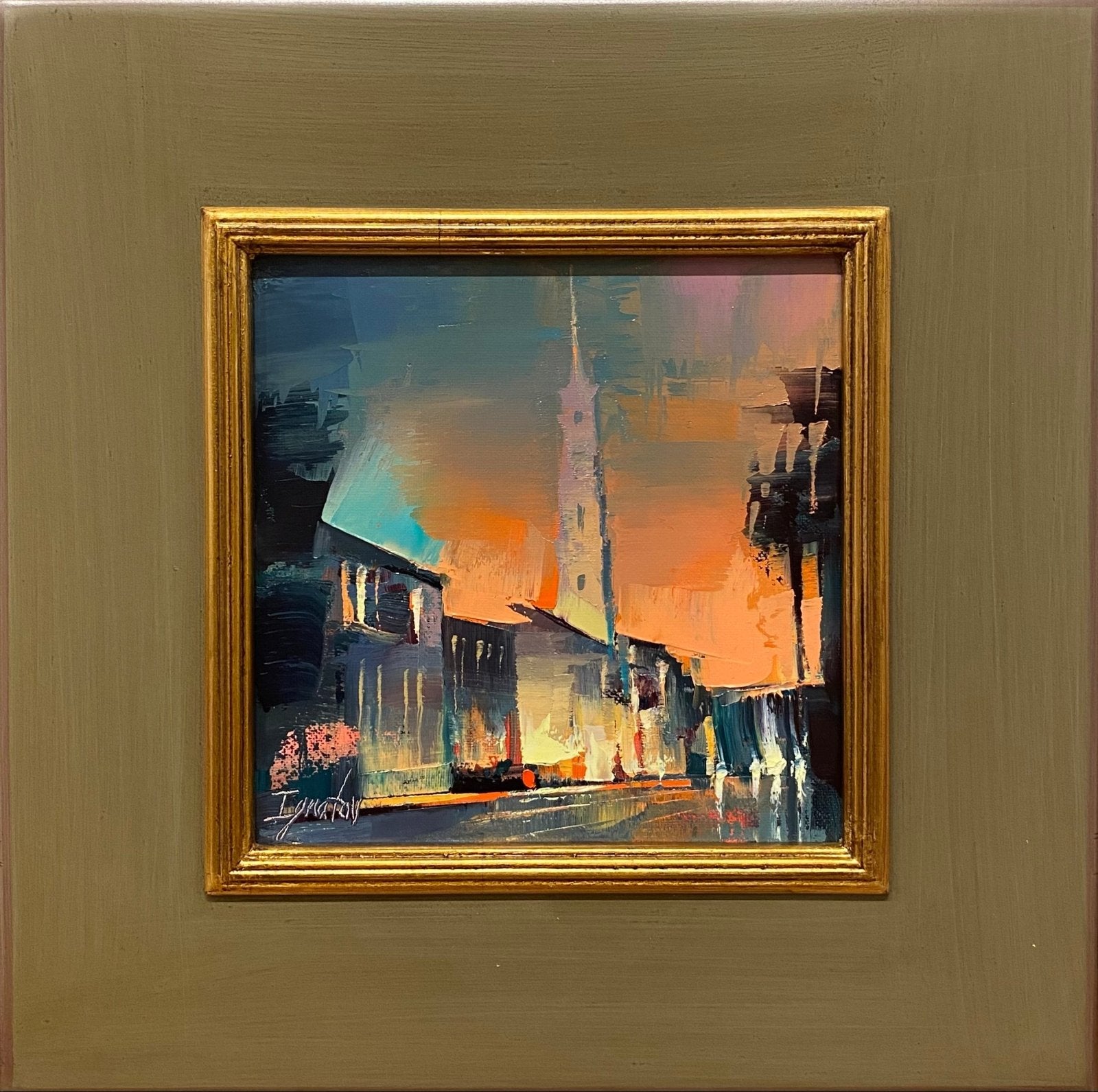 Sunset Sky over St. Michael's by Ignat Ignatov at LePrince Galleries