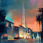Sunset Sky over St. Michael's by Ignat Ignatov at LePrince Galleries