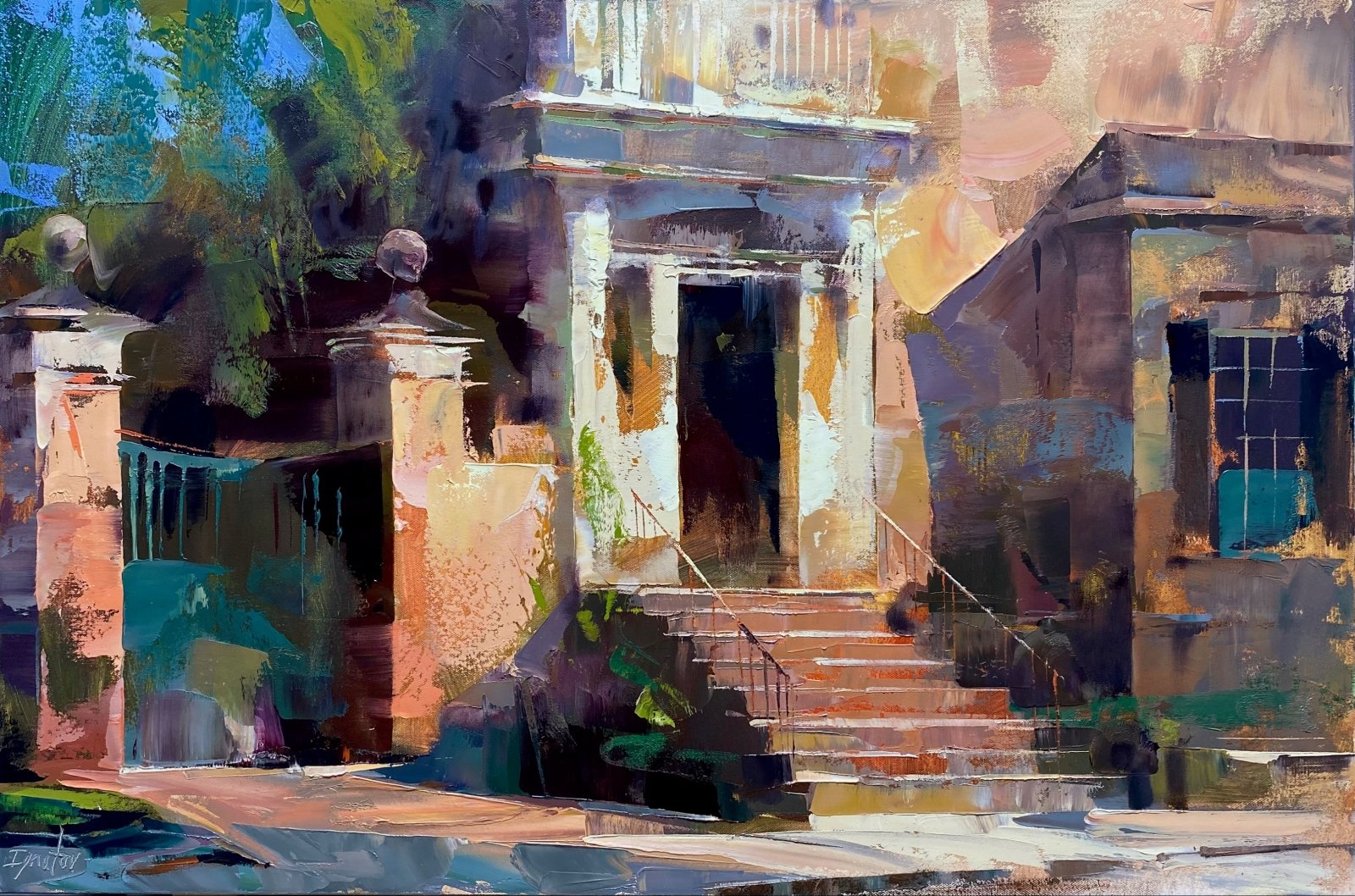 Tradd Street Doorway by Ignat Ignatov at LePrince Galleries