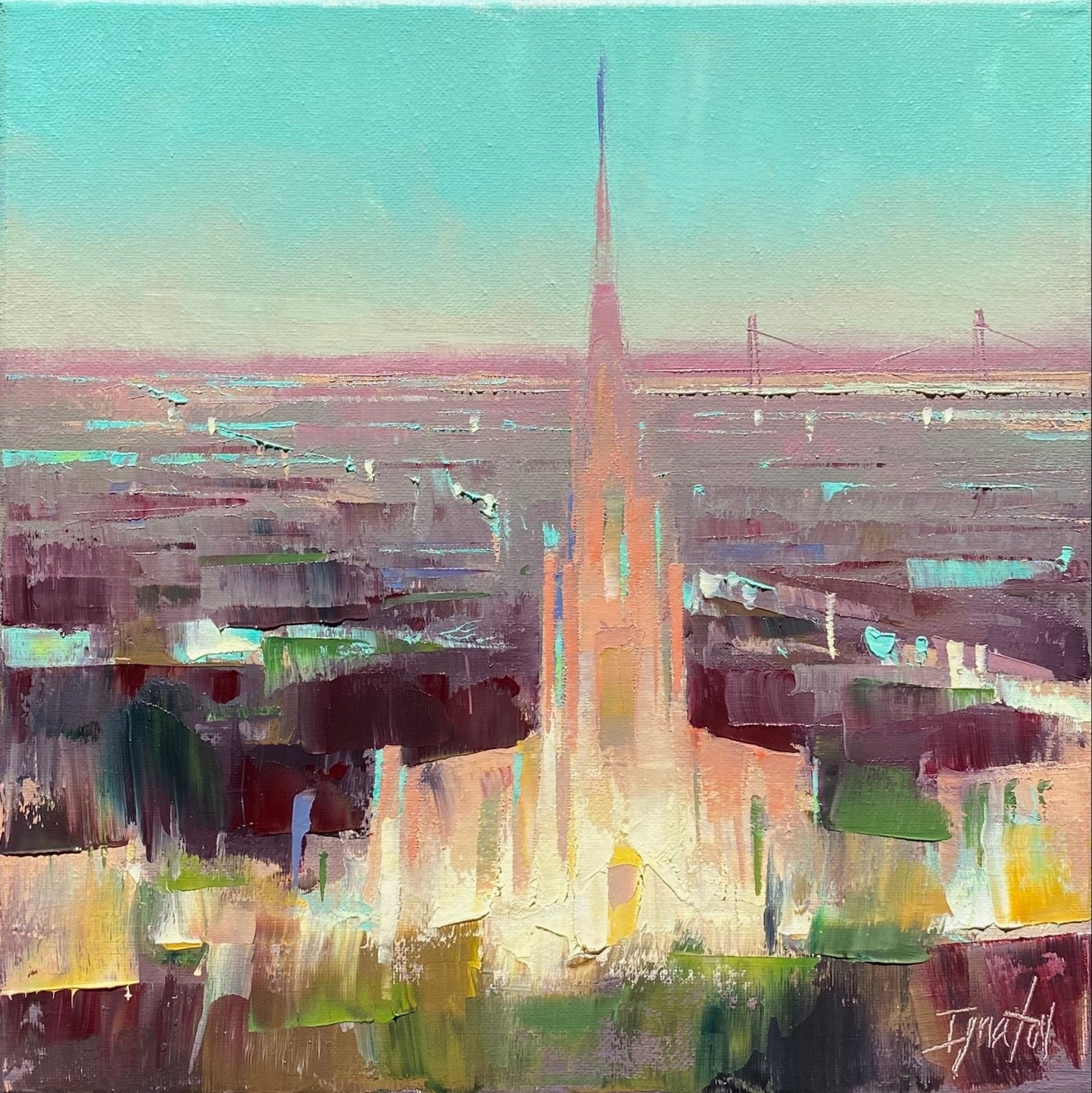 Tranquility at Grace Church by Ignat Ignatov at LePrince Galleries