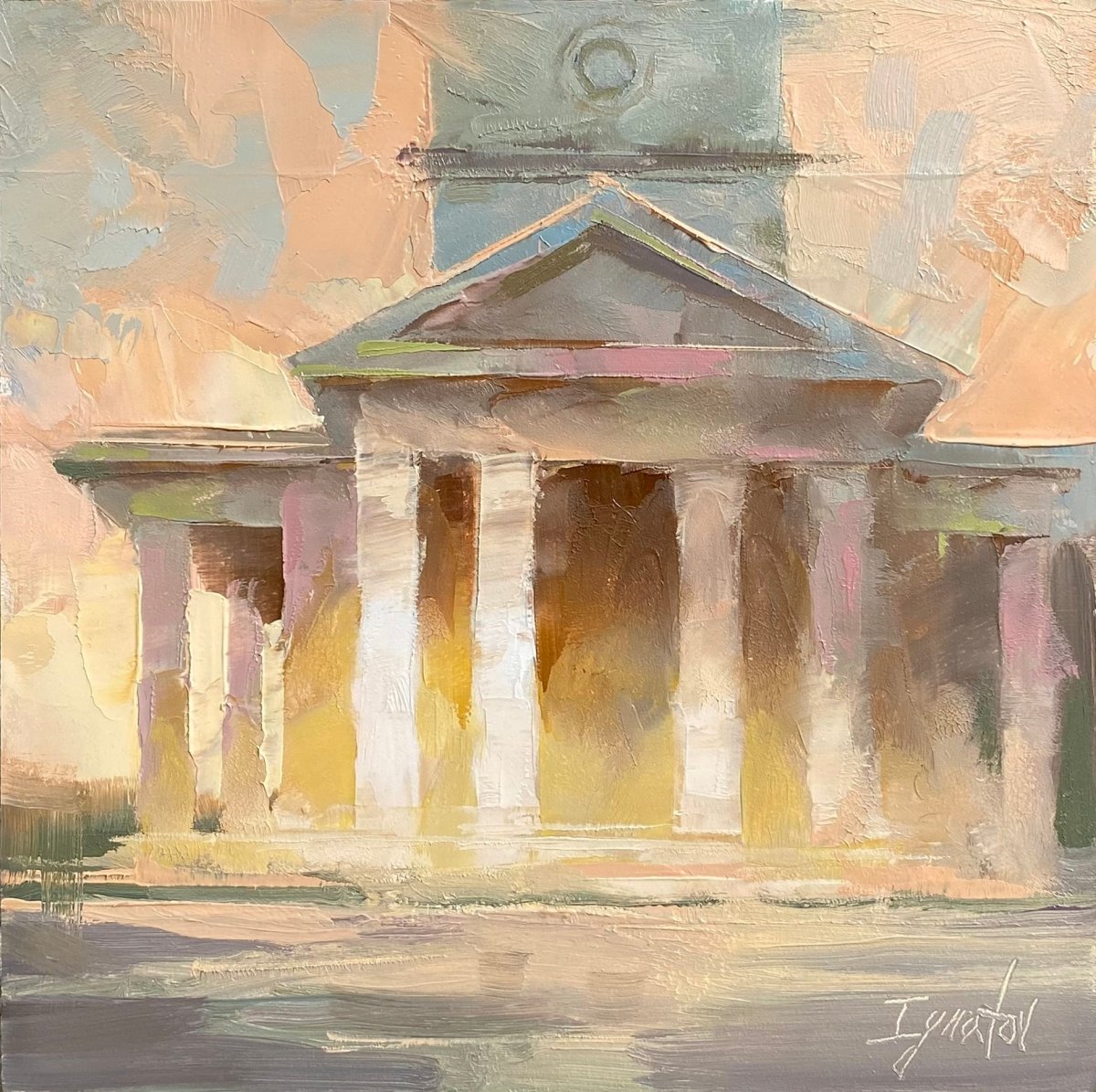 St. Phillip's, Study by Ignat Ignatov at LePrince Galleries