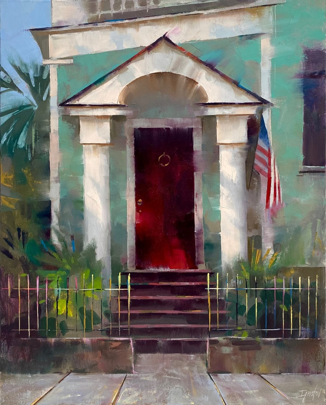 Bull Street by Ignat Ignatov at LePrince Galleries