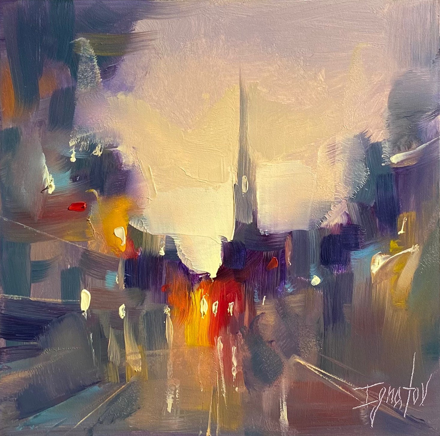 Charleston Night, Study by Ignat Ignatov at LePrince Galleries