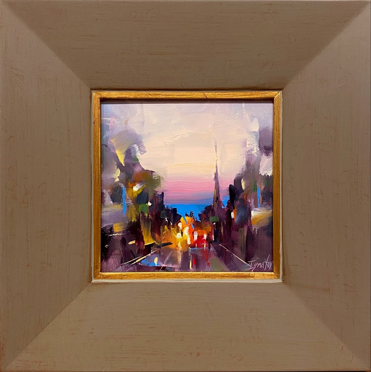 Dusk Lights Study by Ignat Ignatov at LePrince Galleries