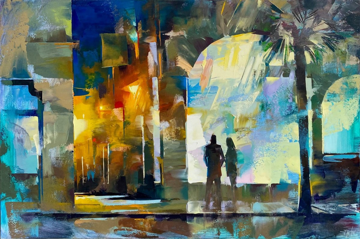 Fulton Lane by Ignat Ignatov at LePrince Galleries