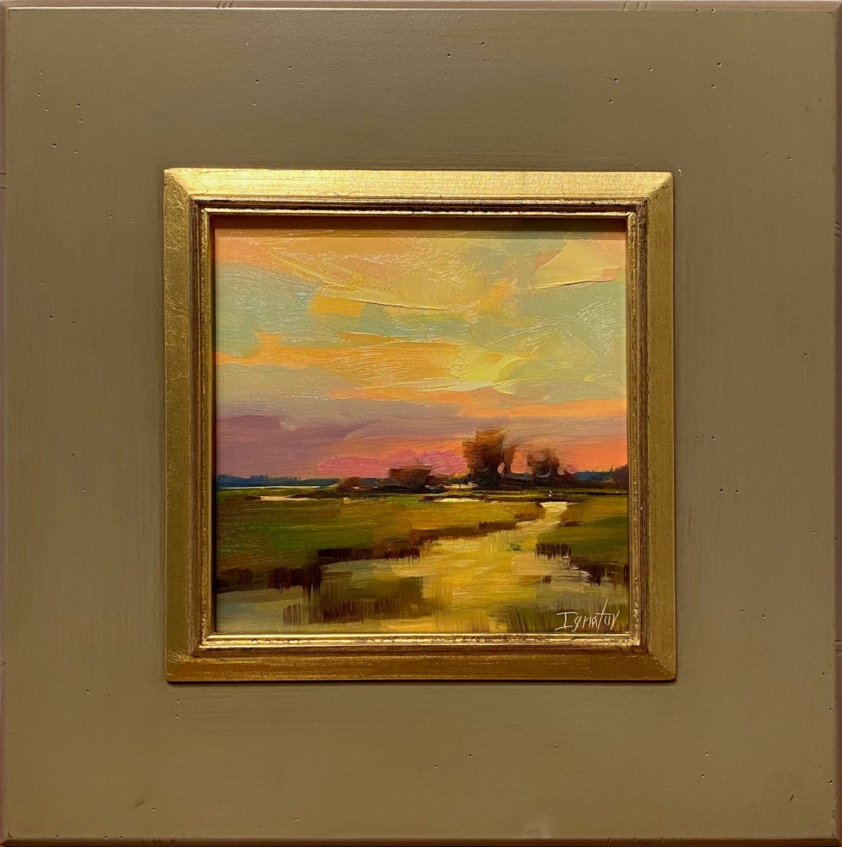 Lowcountry Marsh, Study by Ignat Ignatov at LePrince Galleries