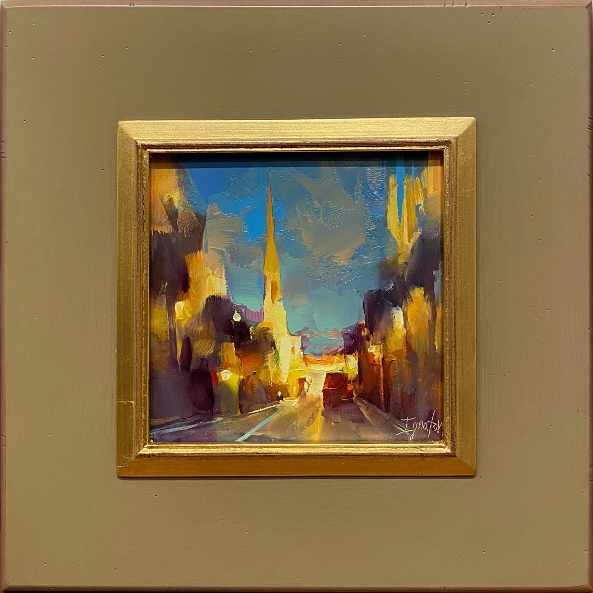 Meeting and John, Study by Ignat Ignatov at LePrince Galleries