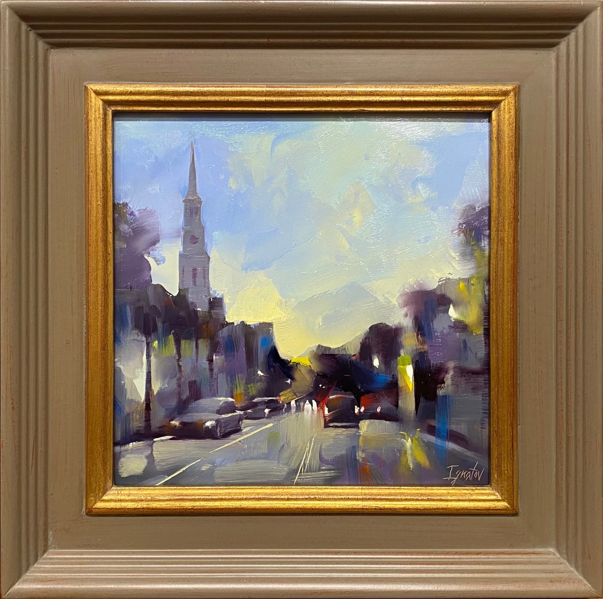 St. Michael's at Dusk, Study by Ignat Ignatov at LePrince Galleries