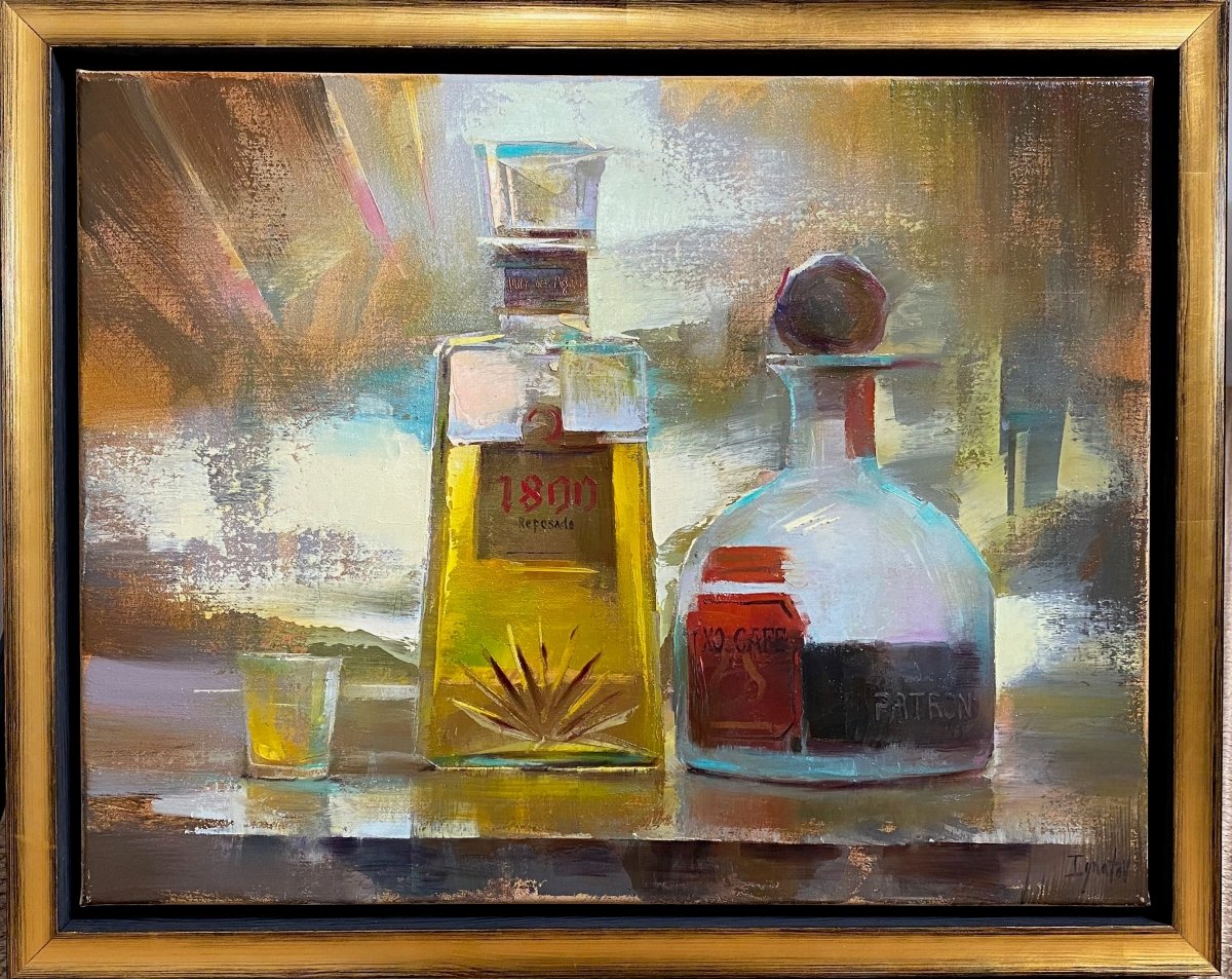 Tequila Bottles by Ignat Ignatov at LePrince Galleries