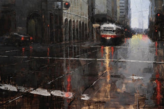 Market St Trolley II by Jacob Dhein at LePrince Galleries