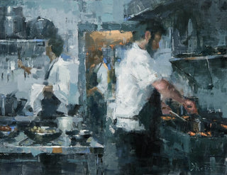 The Kitchen II by Jacob Dhein at LePrince Galleries