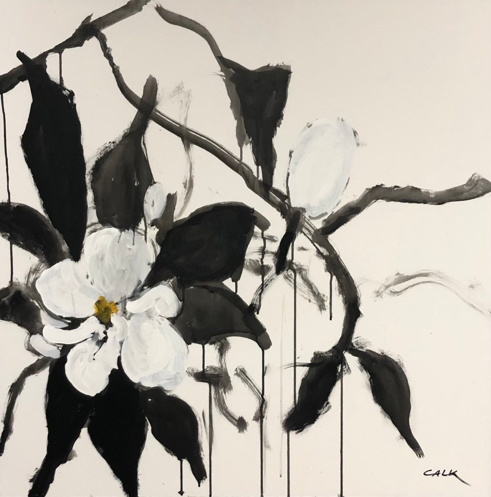 Magnolia II by James Calk at LePrince Galleries