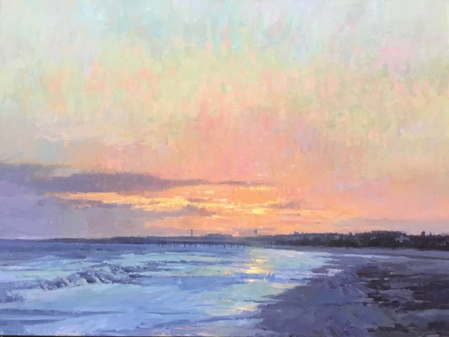 Impressionists Sunset by John Poon at LePrince Galleries