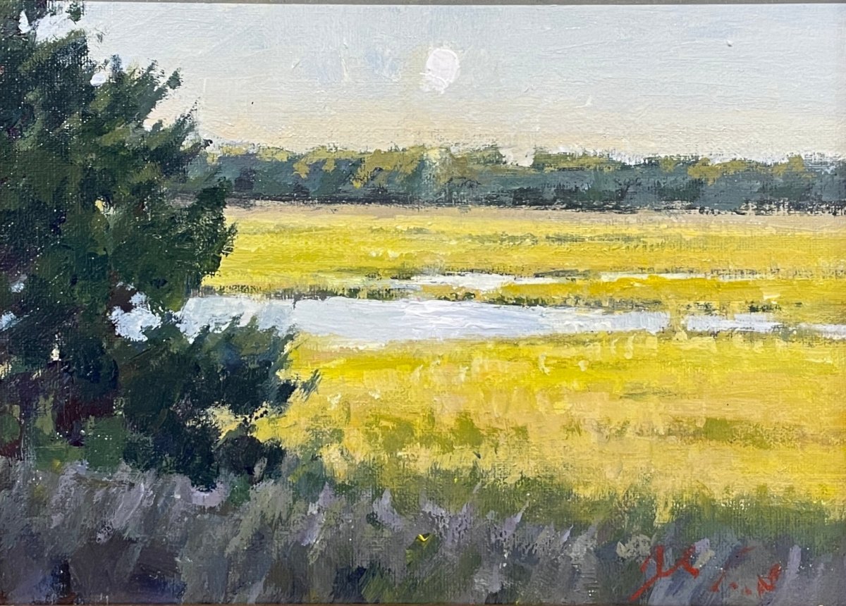 Marsh View by John Poon at LePrince Galleries