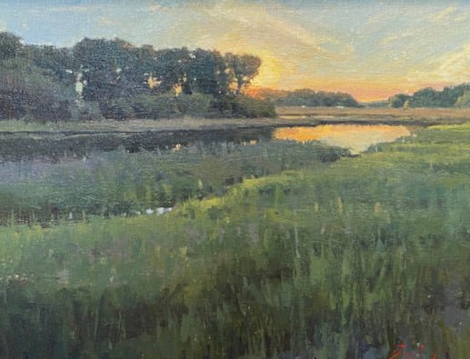 Lowcountry Sunset by John Poon at LePrince Galleries