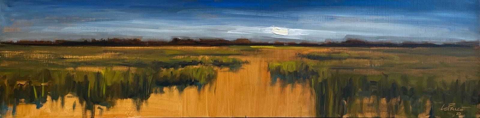 Midnight Marsh by Kevin LePrince at LePrince Galleries