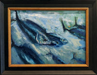 Running Bluefin Study by Kevin LePrince at LePrince Galleries