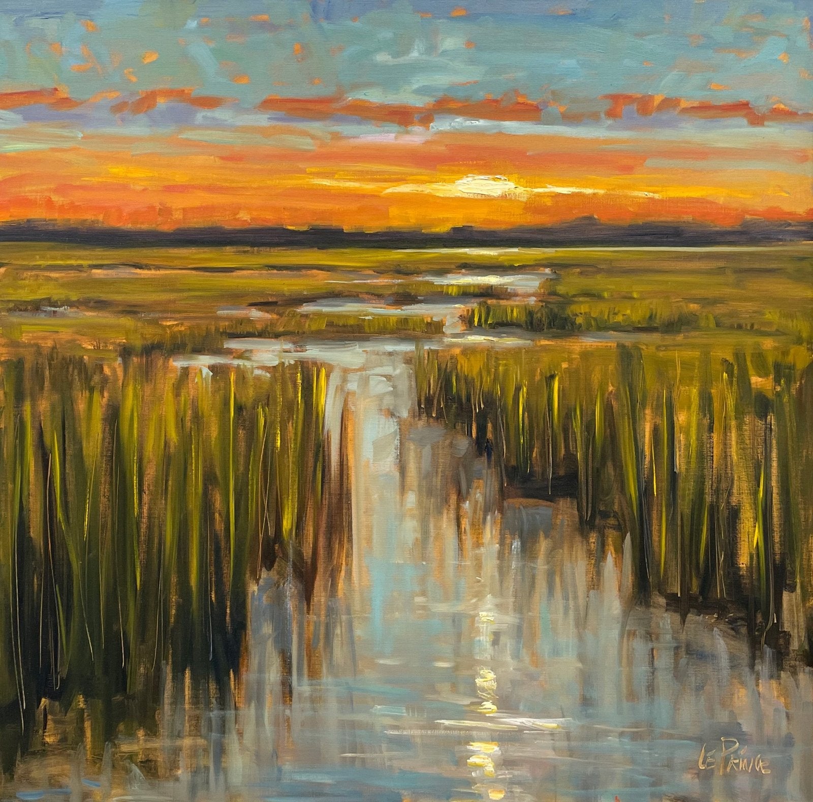 Sunset Daydream by Kevin LePrince at LePrince Galleries