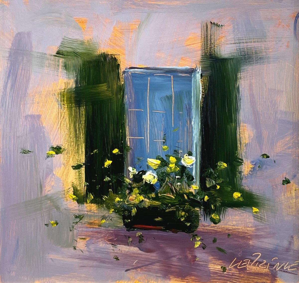 Window Box Study I by Kevin LePrince at LePrince Galleries