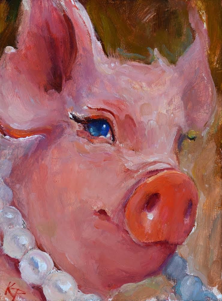 Dinner In by Kyle Paliotto at LePrince Galleries