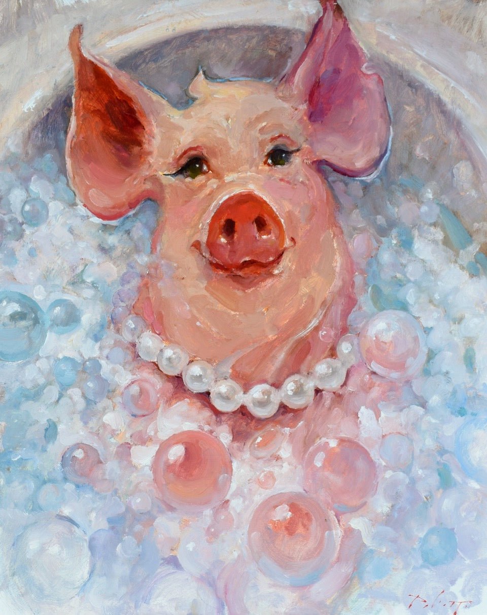 Glass of Wine by Kyle Paliotto at LePrince Galleries