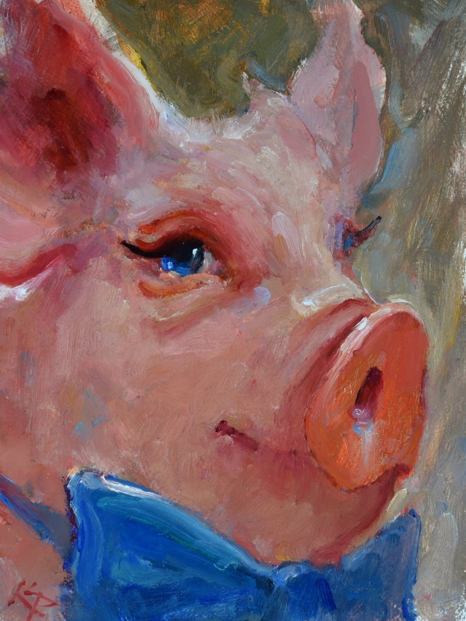 Ol Blue Eyes by Kyle Paliotto at LePrince Galleries