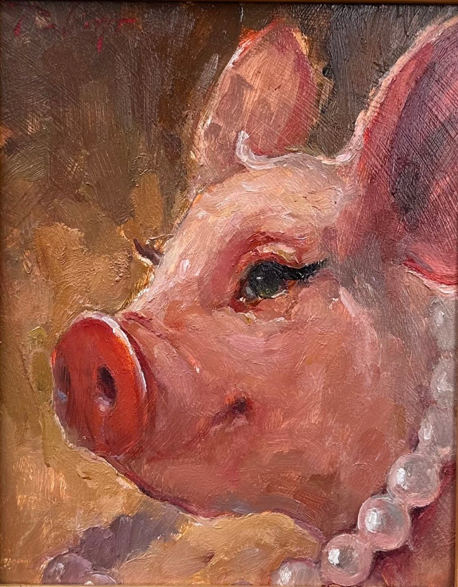 Dessert by Kyle Paliotto at LePrince Galleries