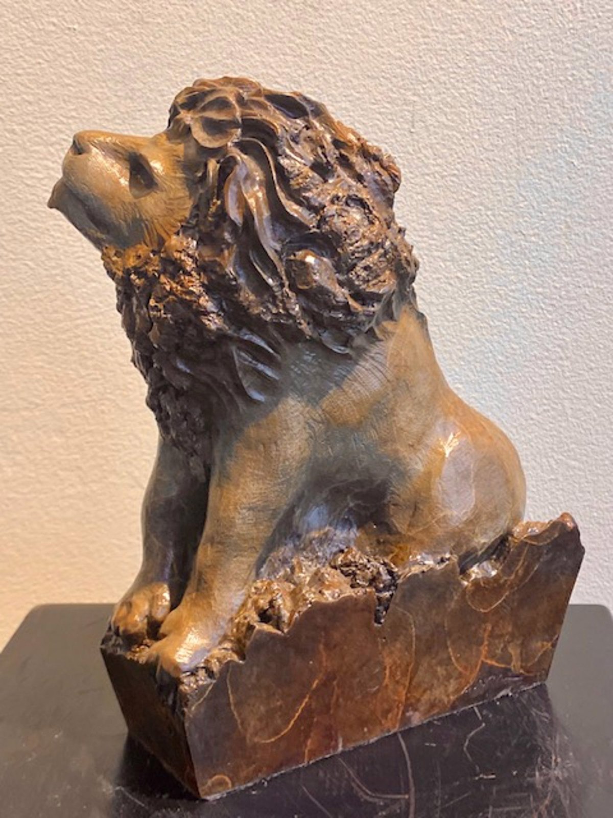 Literary Lion by Leo Osborne at LePrince Galleries