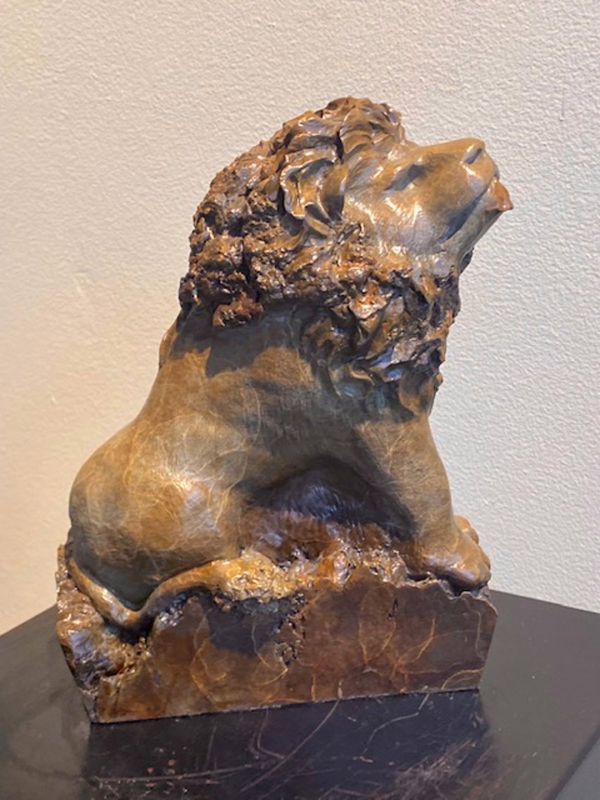 Literary Lion by Leo Osborne at LePrince Galleries