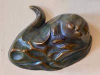Sea Otter with Clam by Leo Osborne at LePrince Galleries