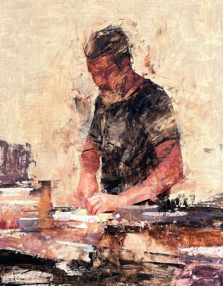 Chef's Table by Mark Bailey at LePrince Galleries