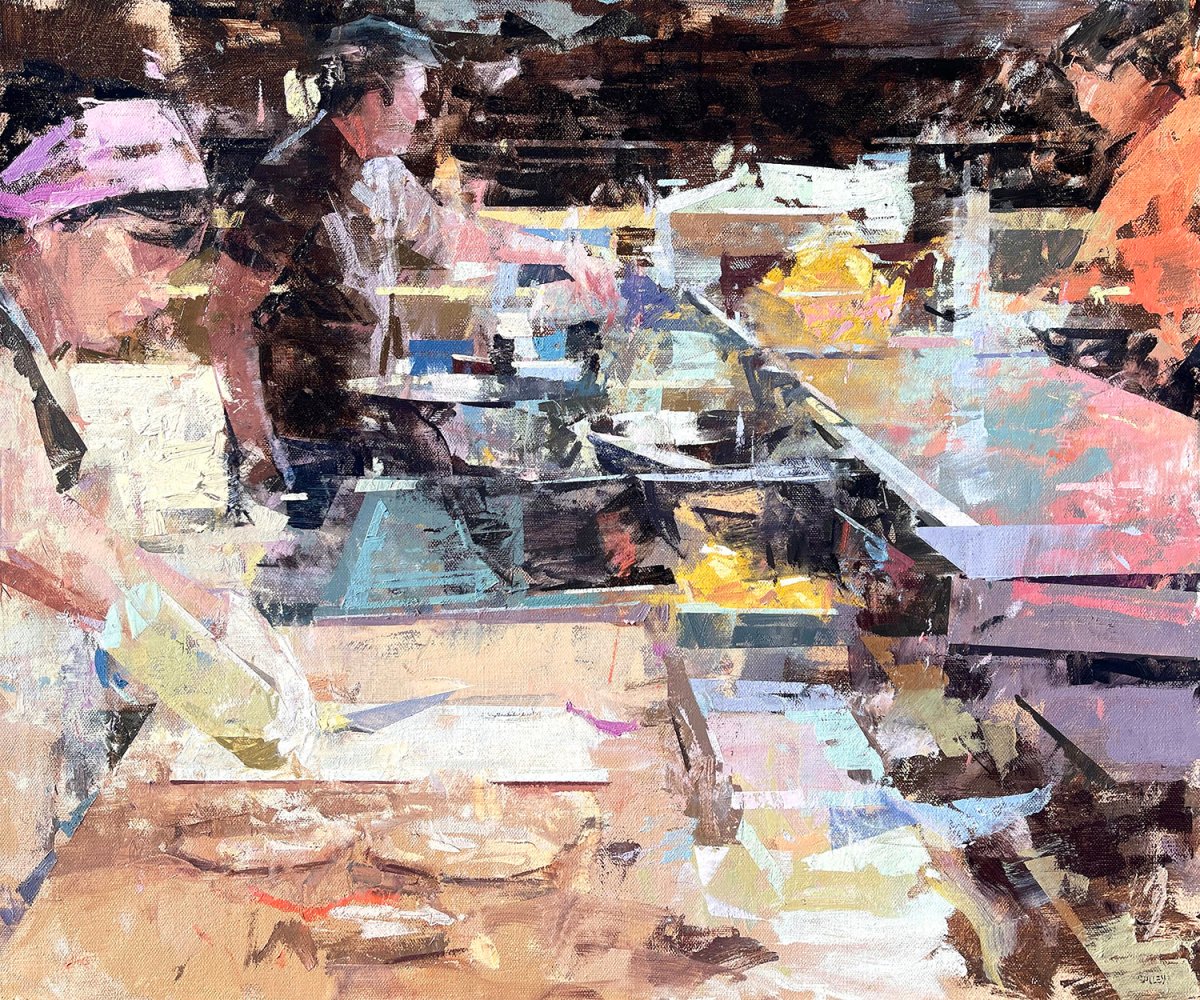 Kitchen Harmony by Mark Bailey at LePrince Galleries