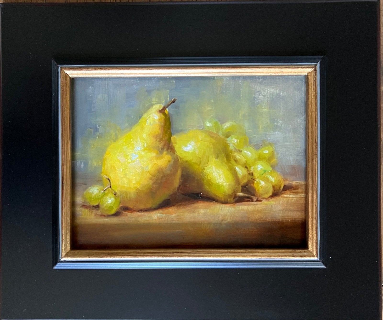 Pears and Green Grapes by LePrince Charleston Art Galleries on King Street at LePrince Galleries