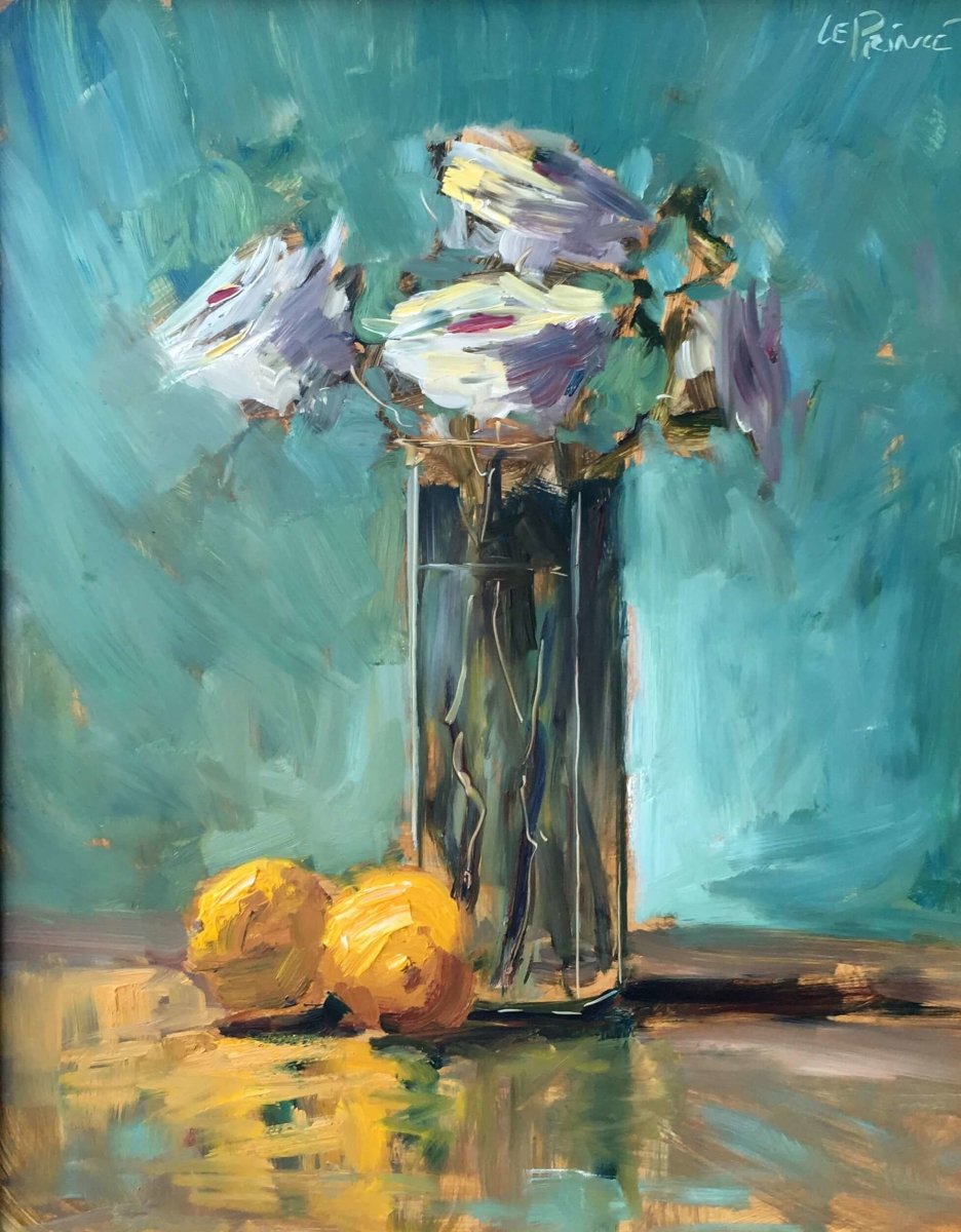 4 Whites & 2 Yellows by LePrince Fine Art Gallery at LePrince Galleries