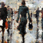 City Stride by Lorraine Christie at LePrince Galleries
