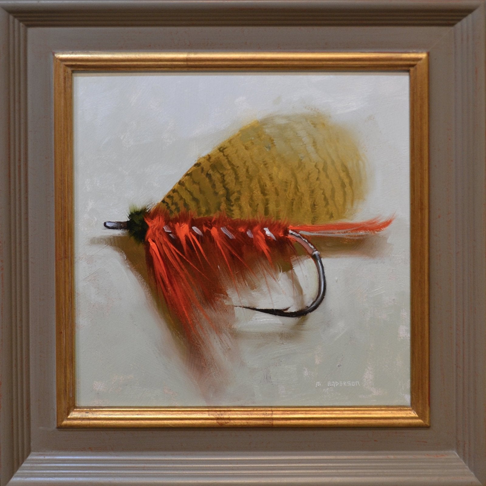 Blacker Claret Fly by Marc Anderson at LePrince Galleries