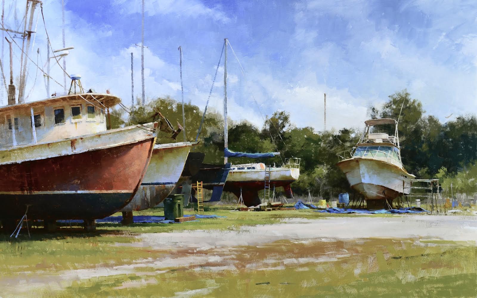 The Waiting Room by Marc Anderson at LePrince Galleries