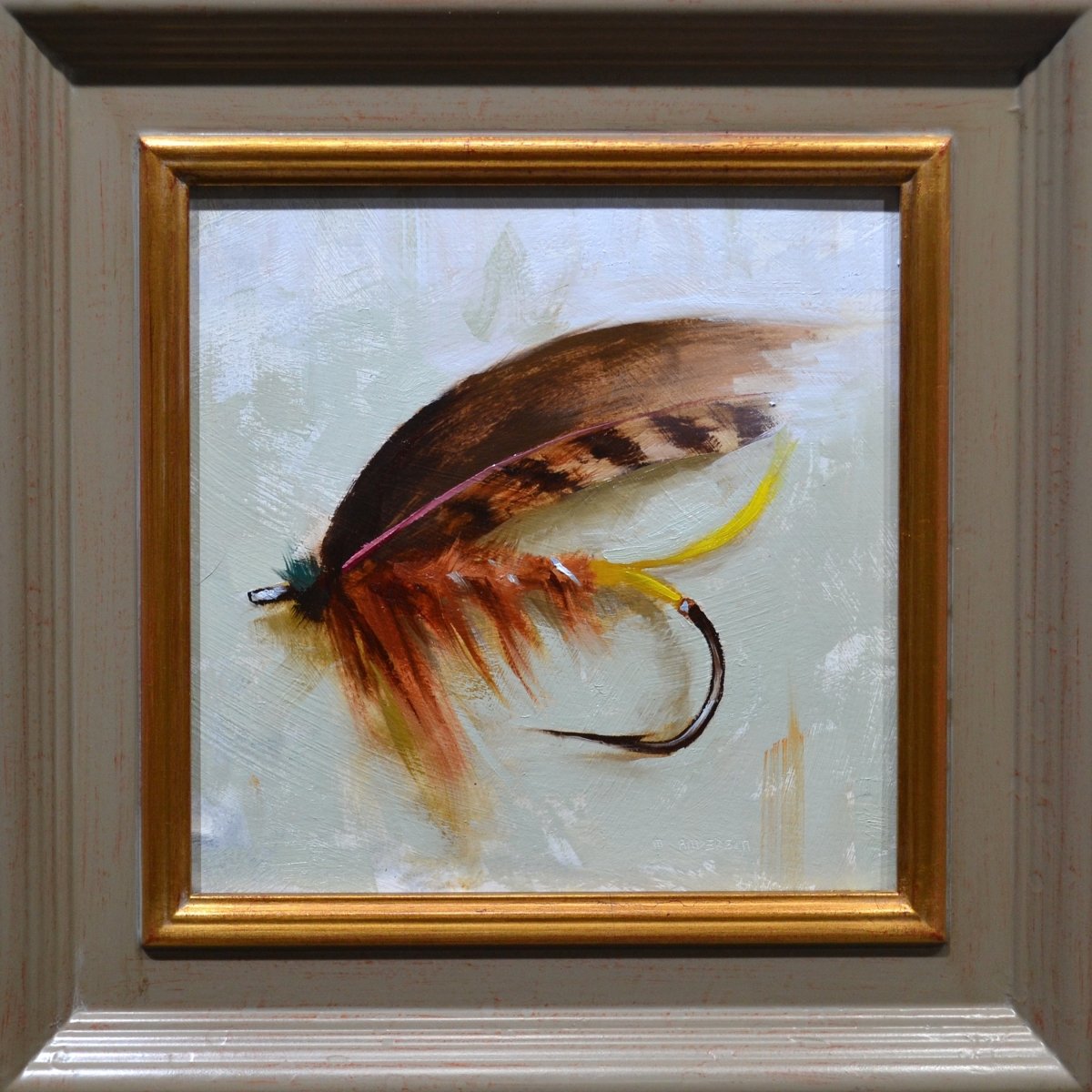 Blacker Brown Fly by Marc Anderson at LePrince Galleries