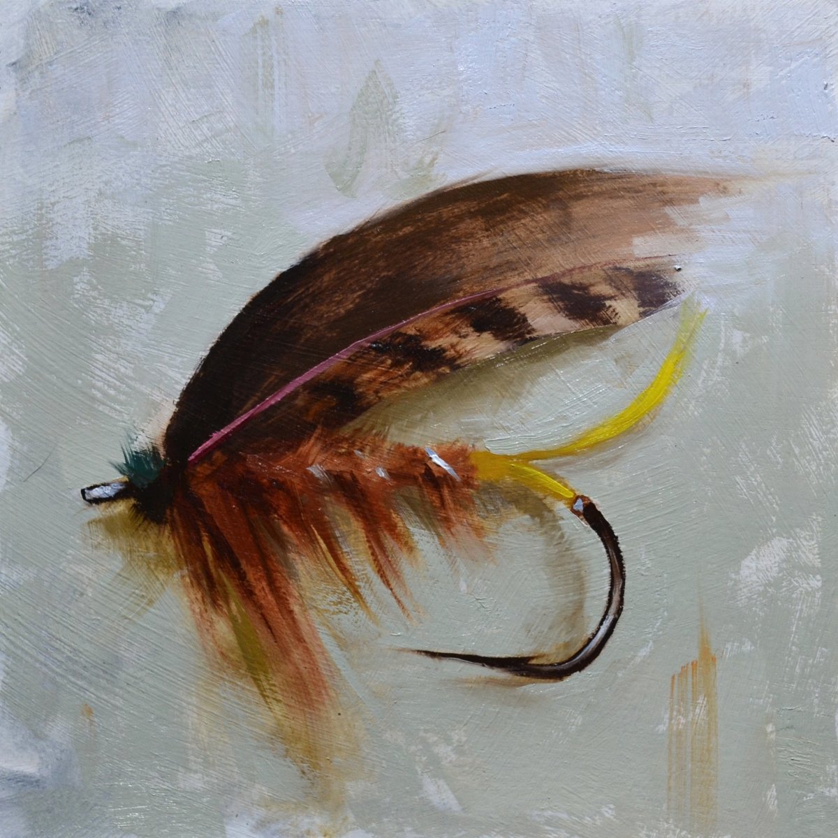 Blacker Brown Fly by Marc Anderson at LePrince Galleries