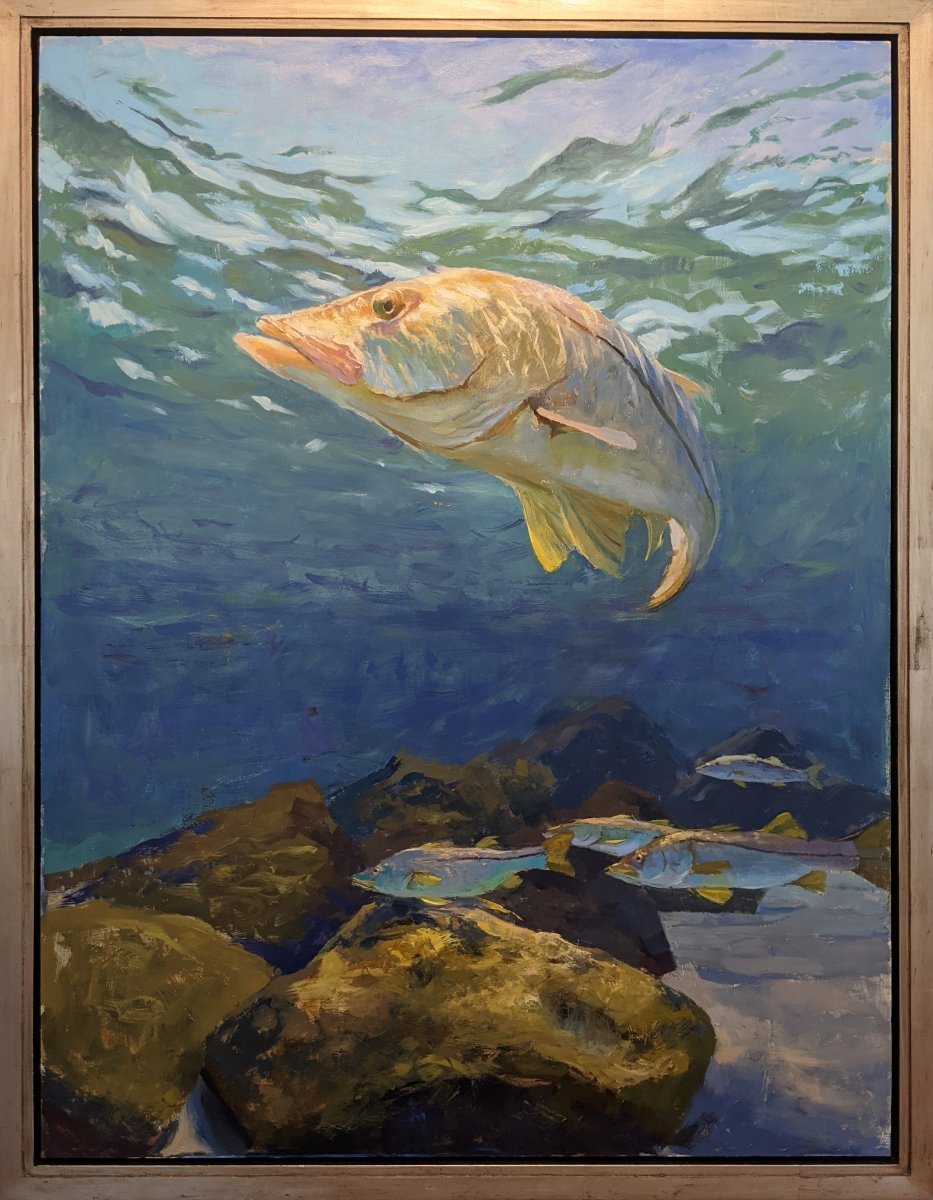 Snook on the Rocks by Marc Anderson at LePrince Galleries