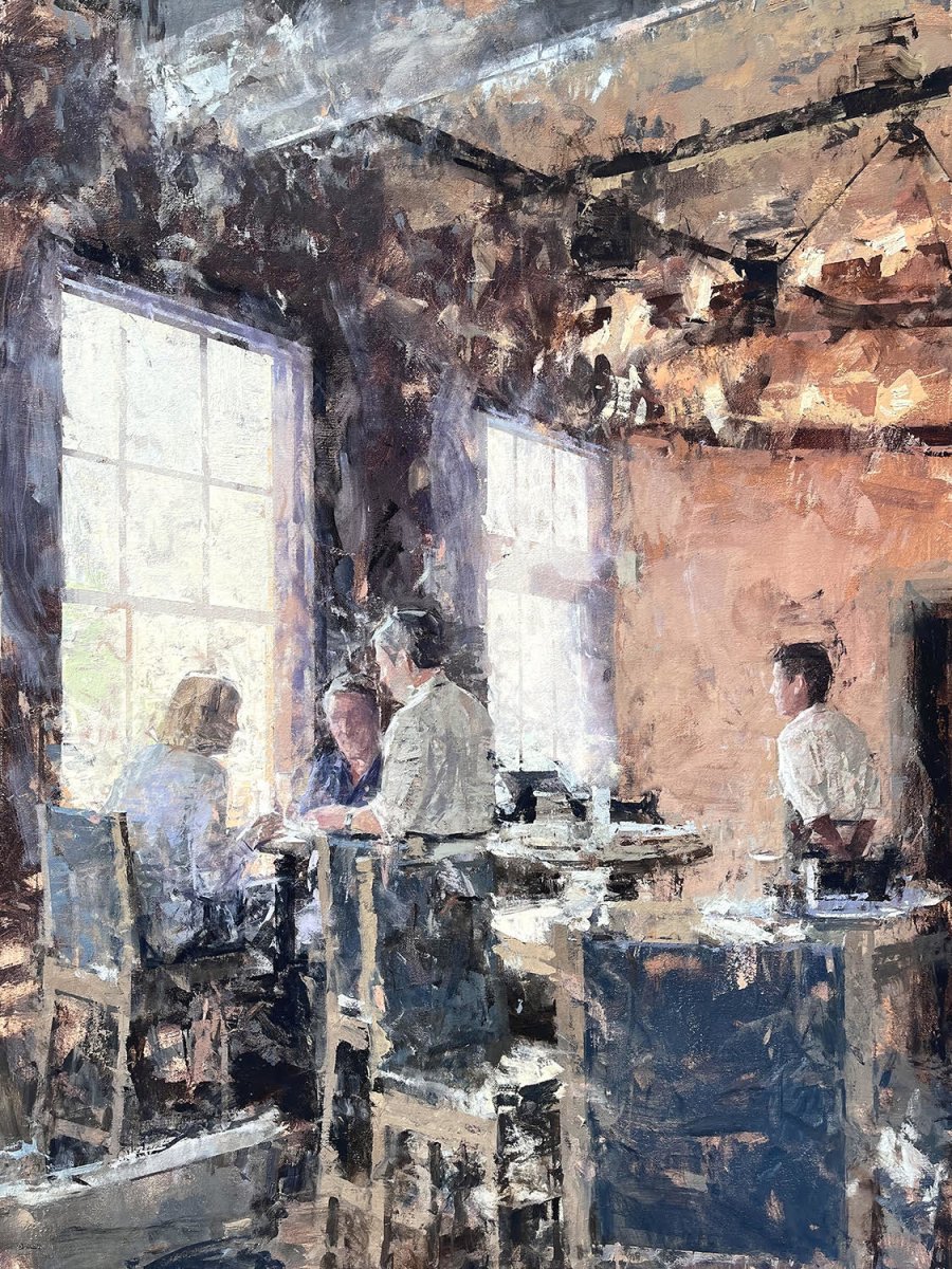 A Table by the Window by Mark Bailey at LePrince Galleries