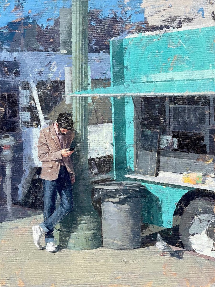 Lunch Break by Mark Bailey at LePrince Galleries