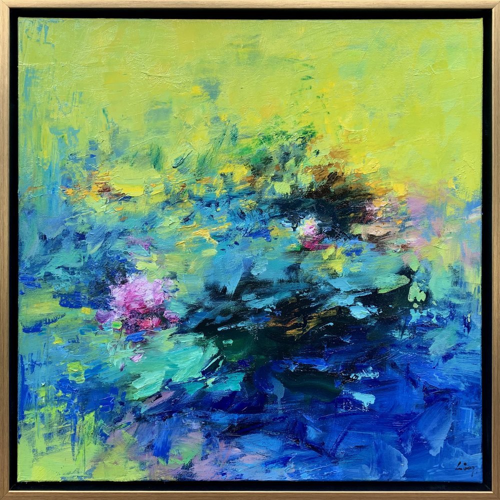 Pond #7 by Ning Lee at LePrince Galleries