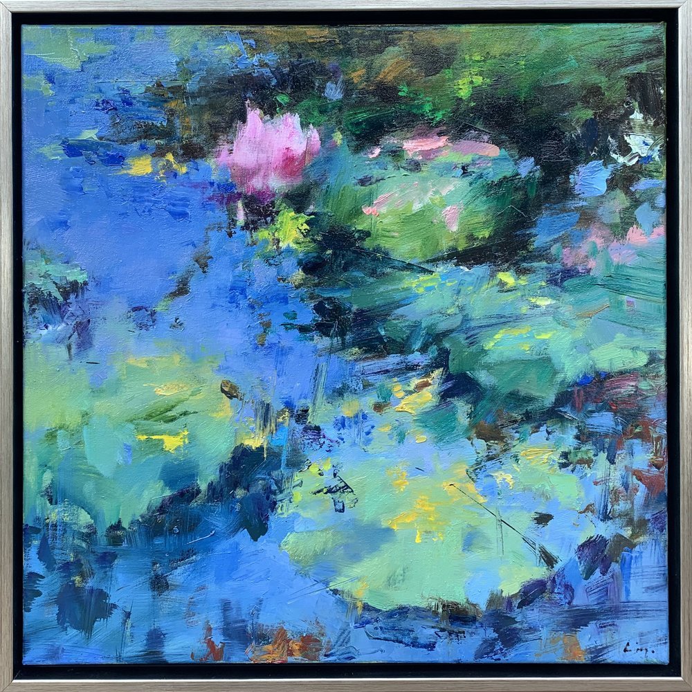 Pond #8 by Ning Lee at LePrince Galleries