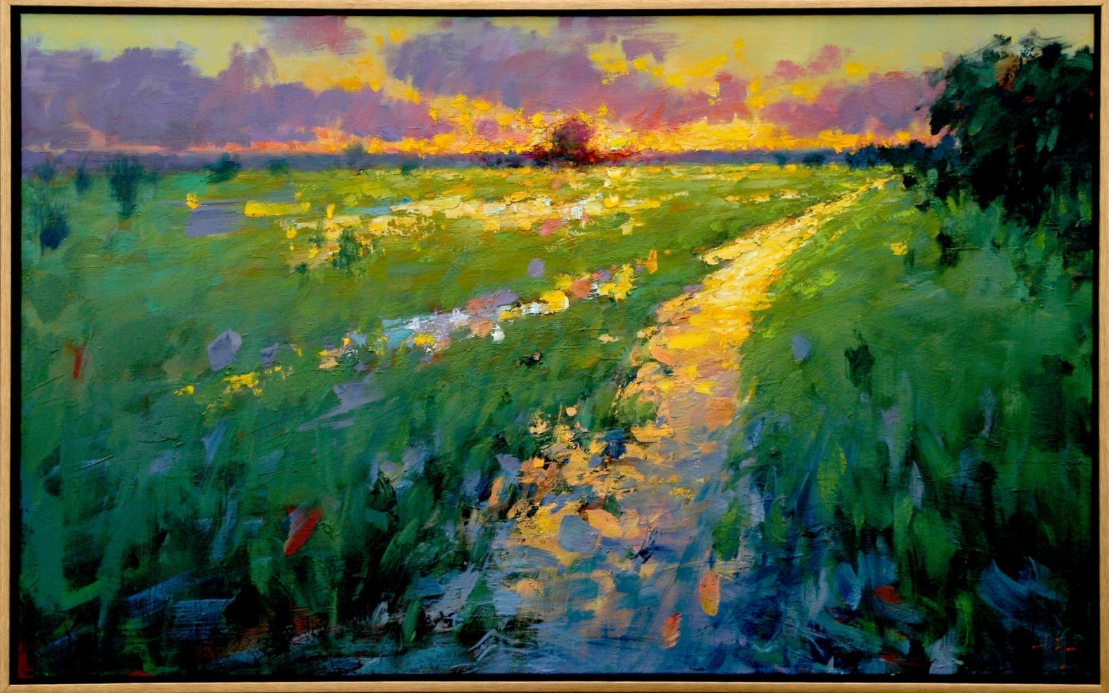 Last Glow by Ning Lee at LePrince Galleries