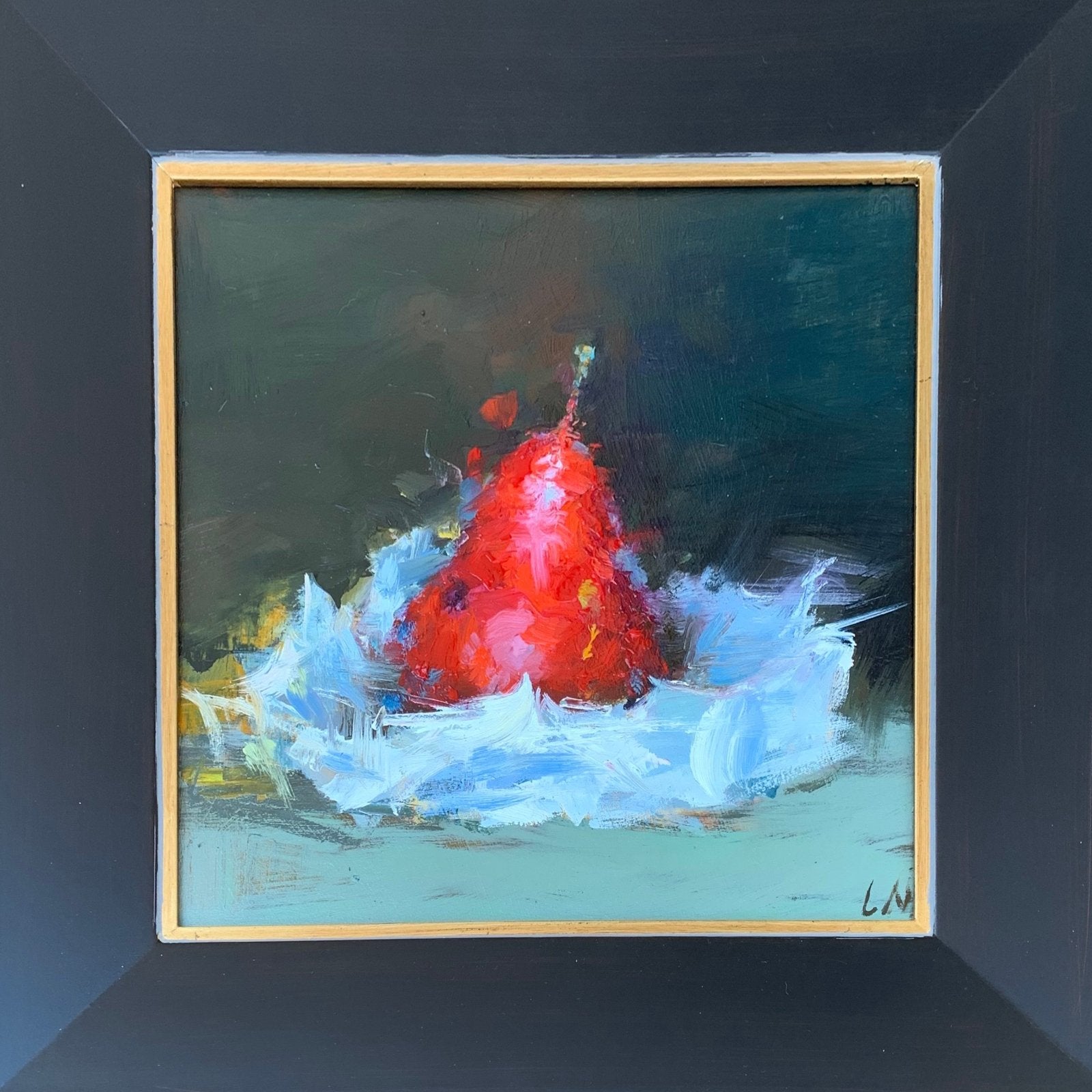 Pear with Paper by Ning Lee at LePrince Galleries