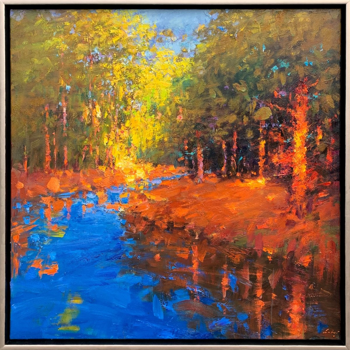 Pine Brook by Ning Lee at LePrince Galleries